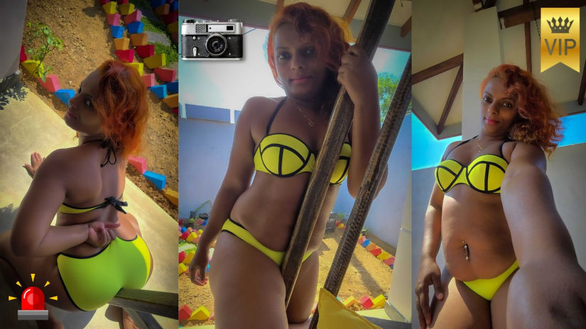 11 Yellow Black Highlight Bikini Try On Haul Nilmini Official SL Fashion Diary 👙❤️